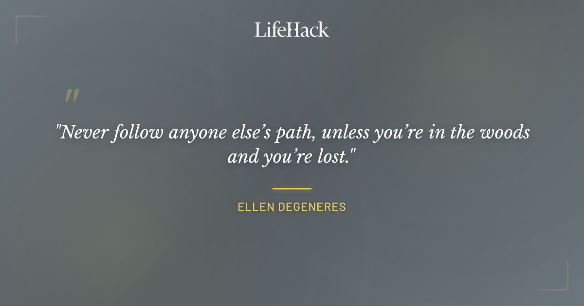 Quote by Ellen DeGeneres