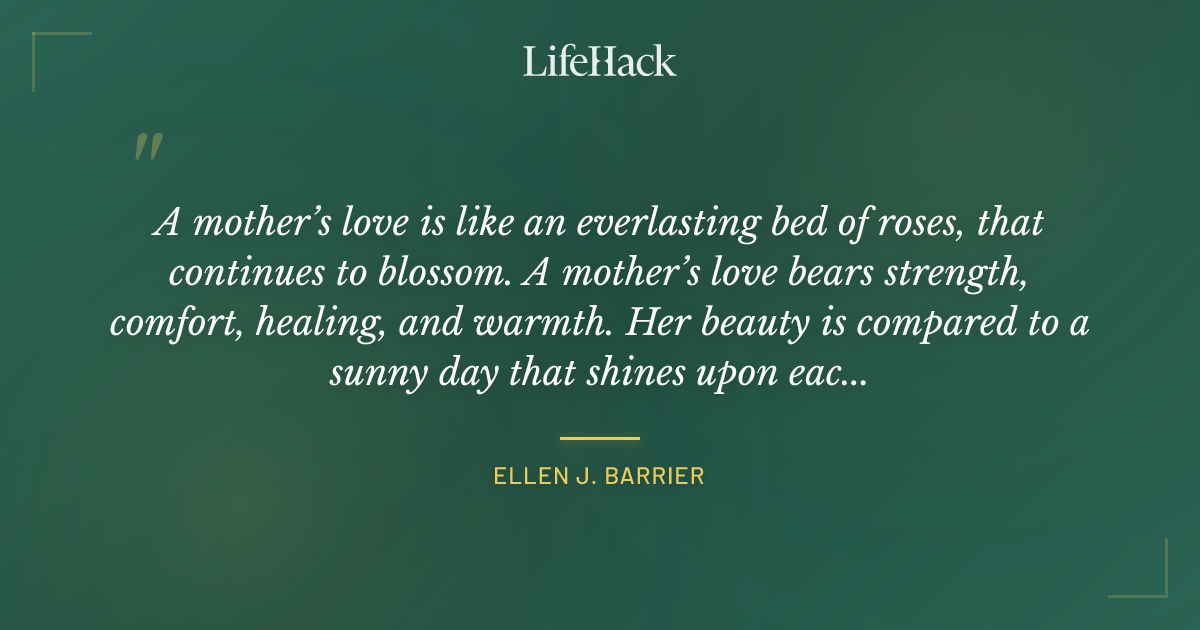 Quote by Ellen J. Barrier