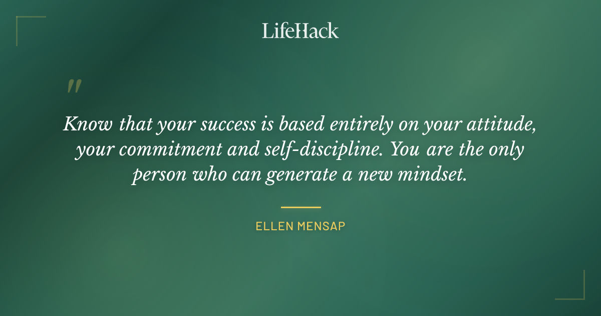 Quote by Ellen Mensap