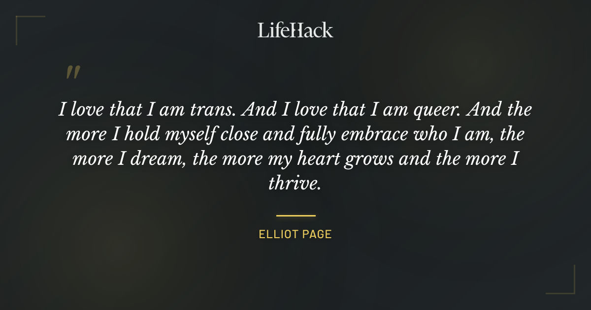 Quote by Elliot Page