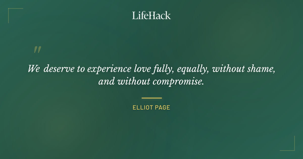 Quote by Elliot Page