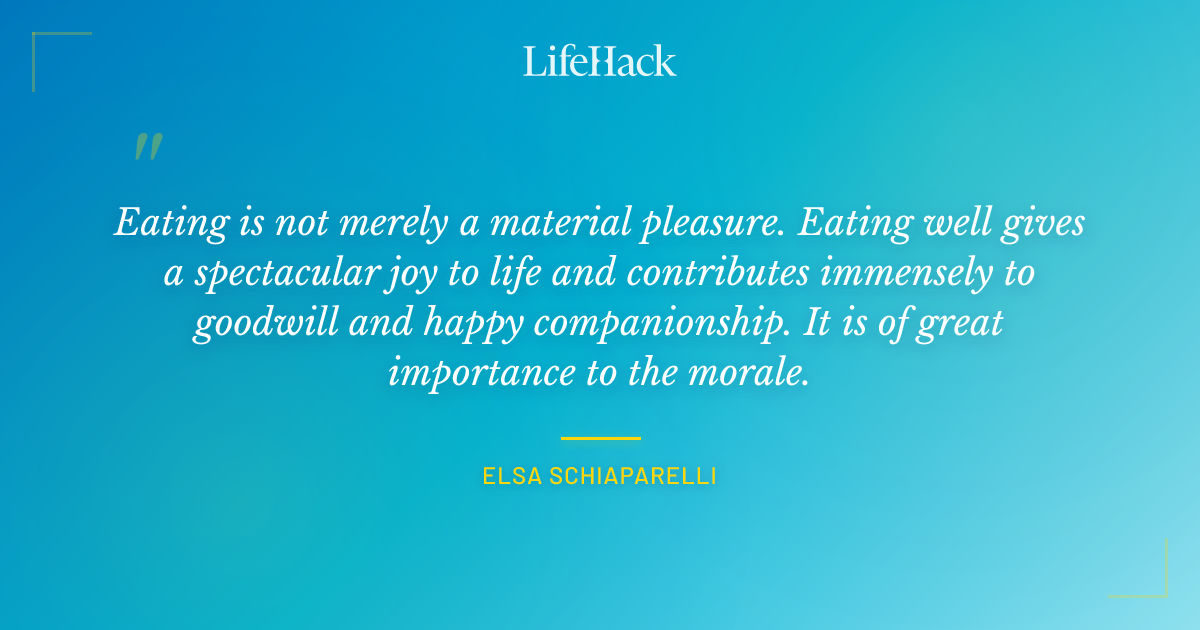 Quote by Elsa Schiaparelli