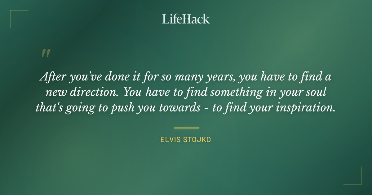 Quote by Elvis Stojko
