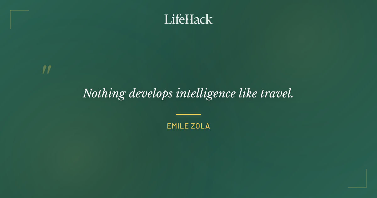 Quote by Emile Zola
