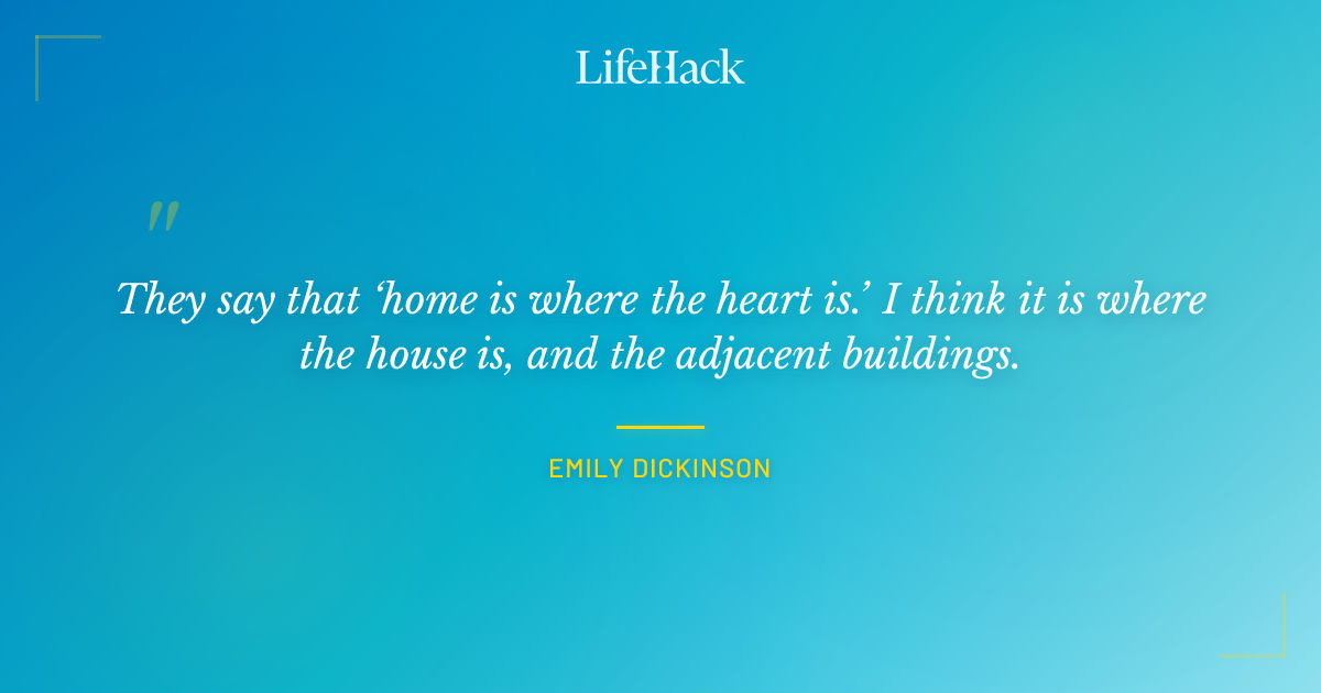 Quote by Emily Dickinson