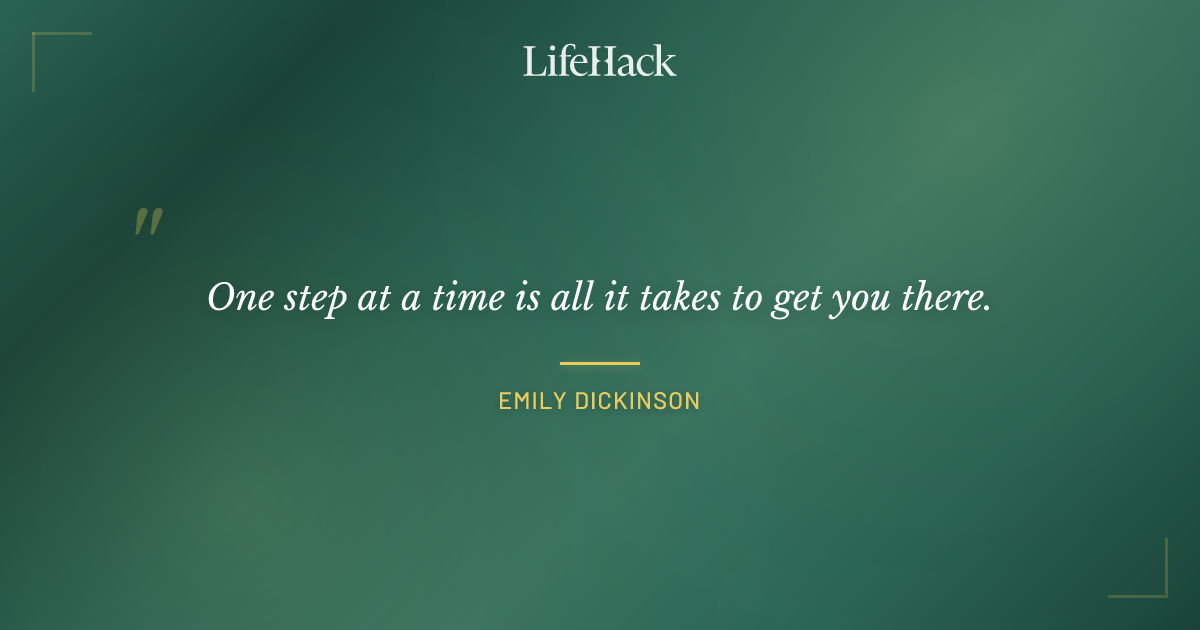 Quote by Emily Dickinson