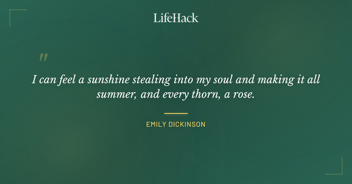 Quote by Emily Dickinson