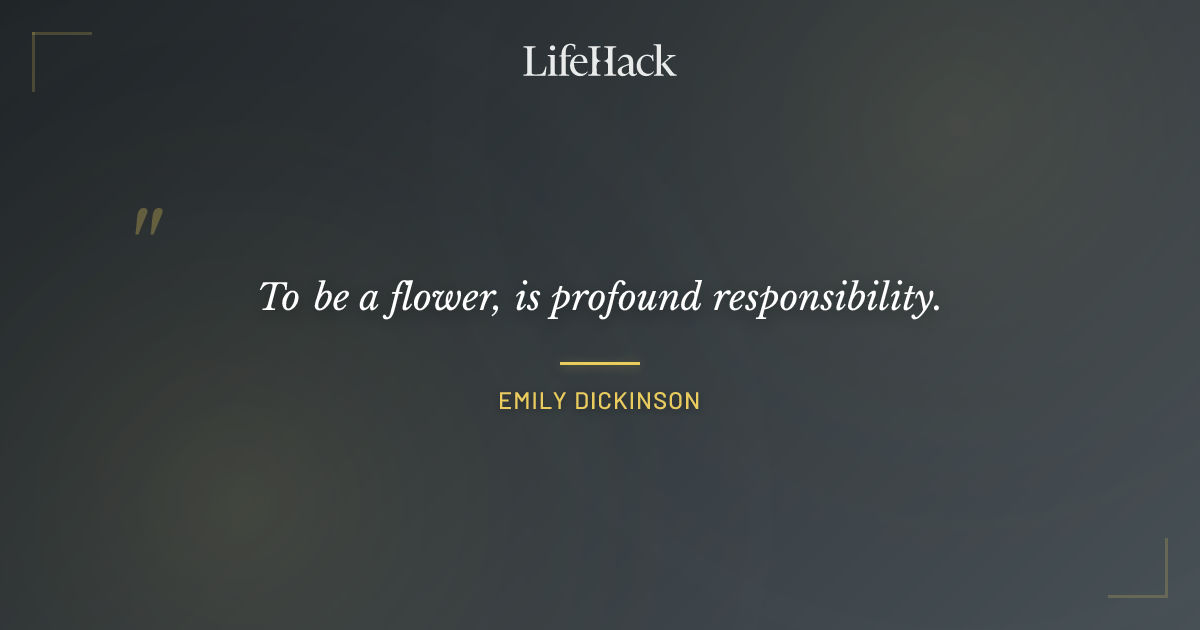 Quote by Emily Dickinson