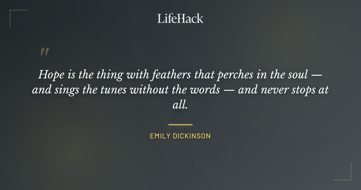 Quote by Emily Dickinson