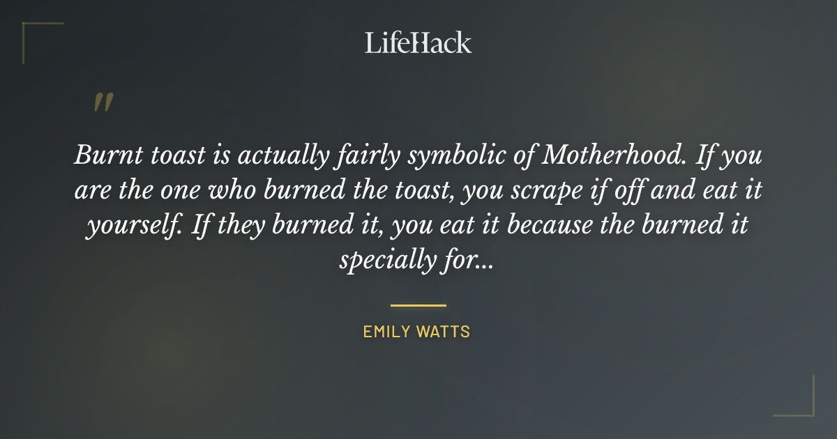 Quote by Emily Watts