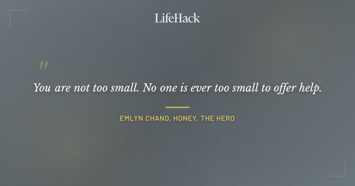 Quote by Emlyn Chand, Honey, the Hero
