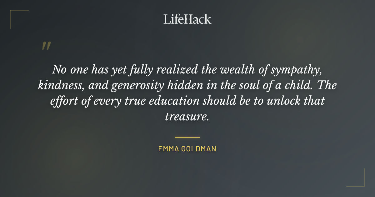 Quote by Emma Goldman