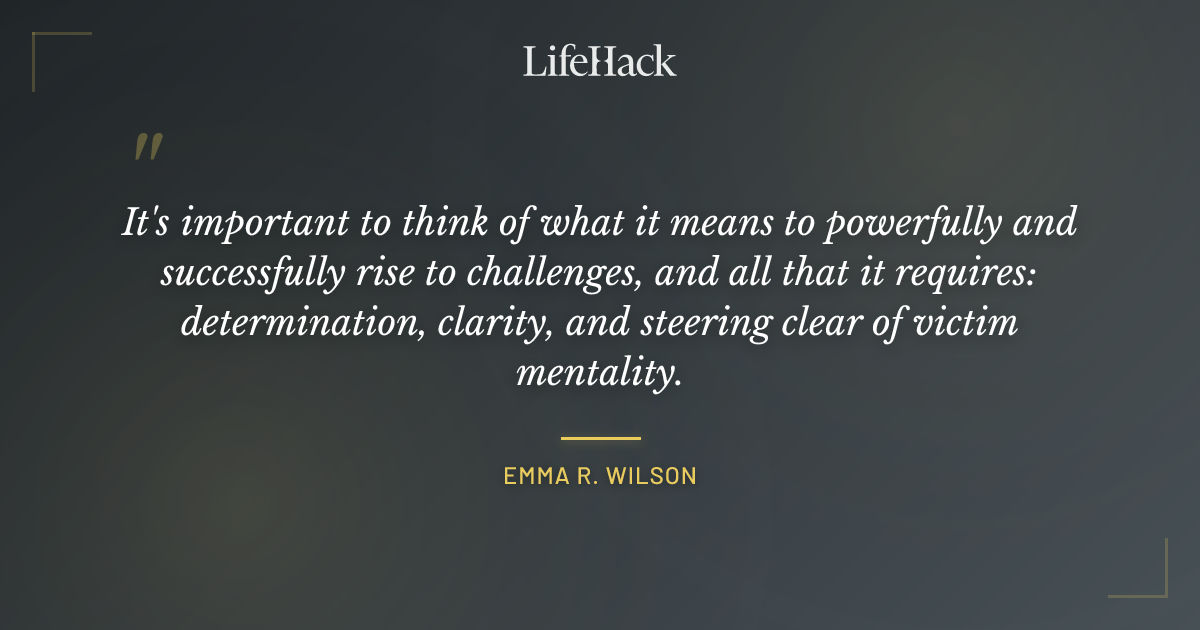 Quote by Emma R. Wilson