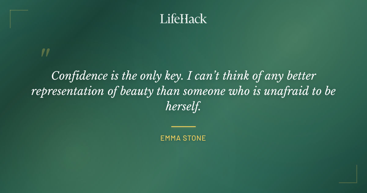 Quote by Emma Stone