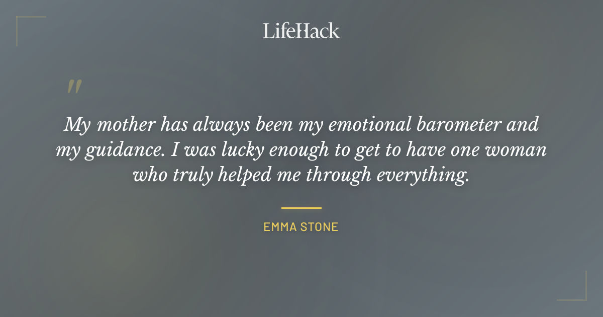 Quote by Emma Stone
