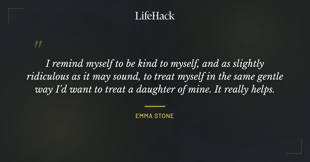 Quote by Emma Stone