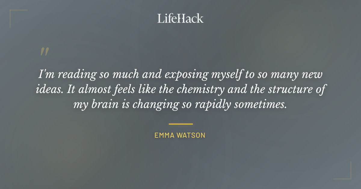 Quote by Emma Watson