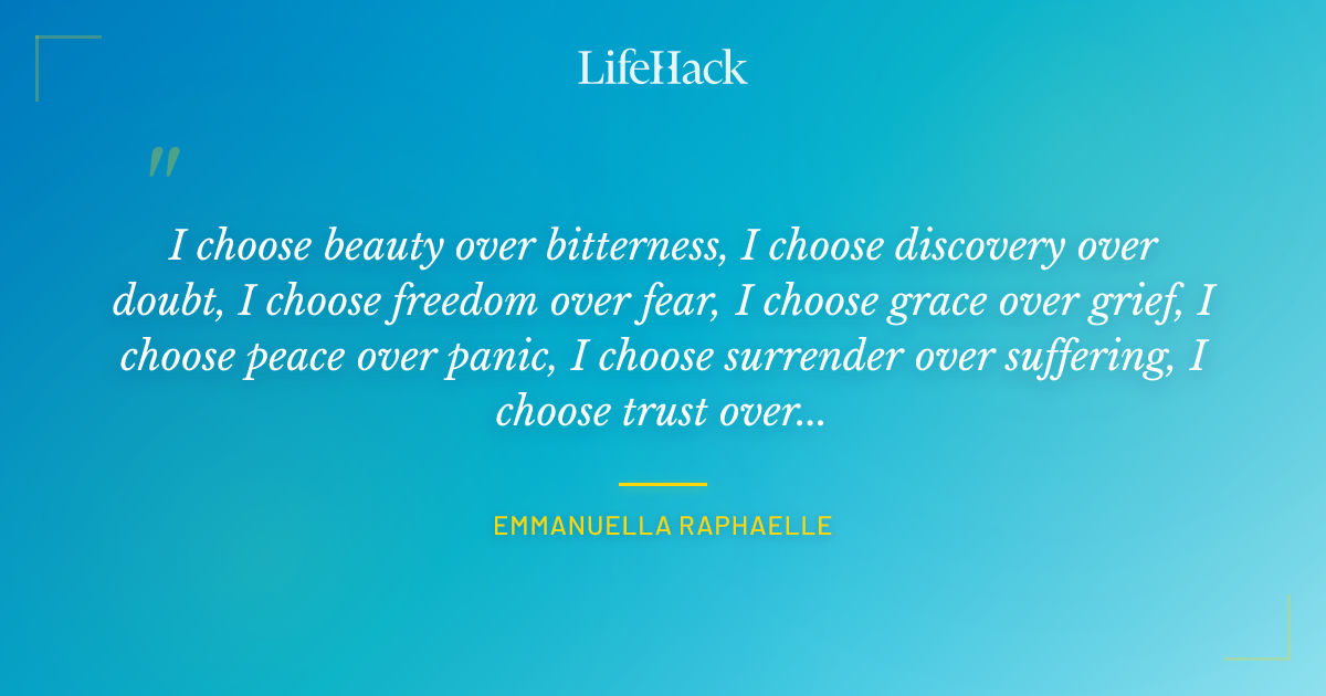 Quote by Emmanuella Raphaelle