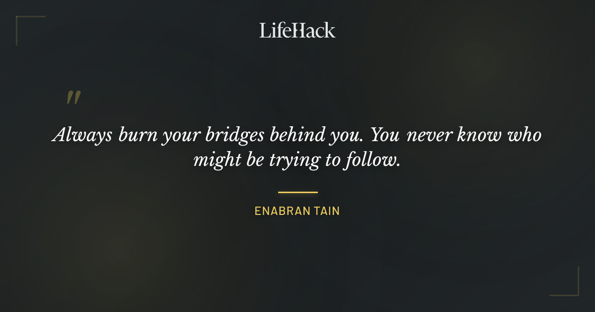 Quote by Enabran Tain