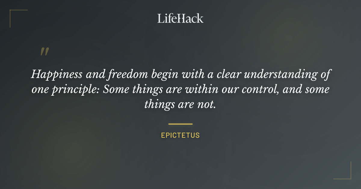 Quote by Epictetus
