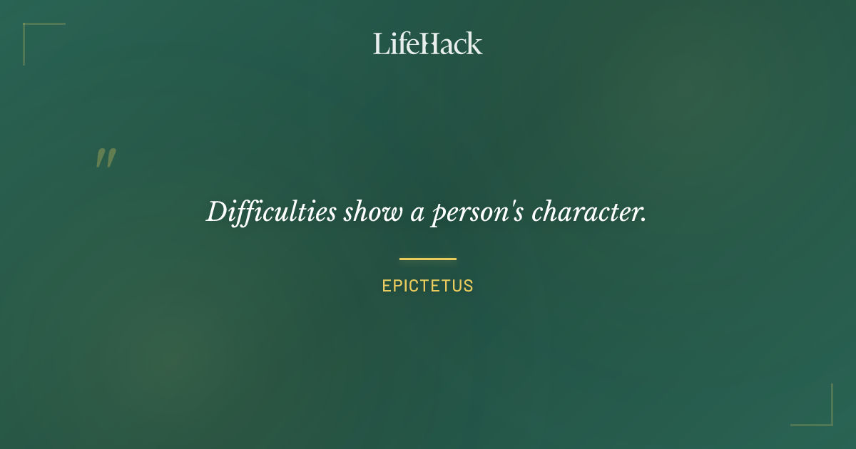 Quote by Epictetus