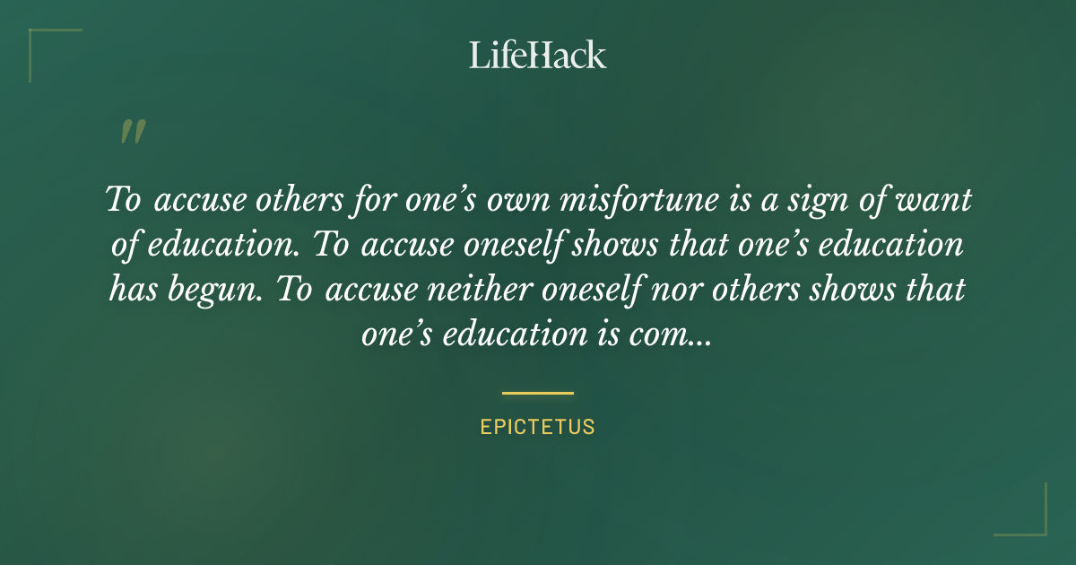 Quote by Epictetus