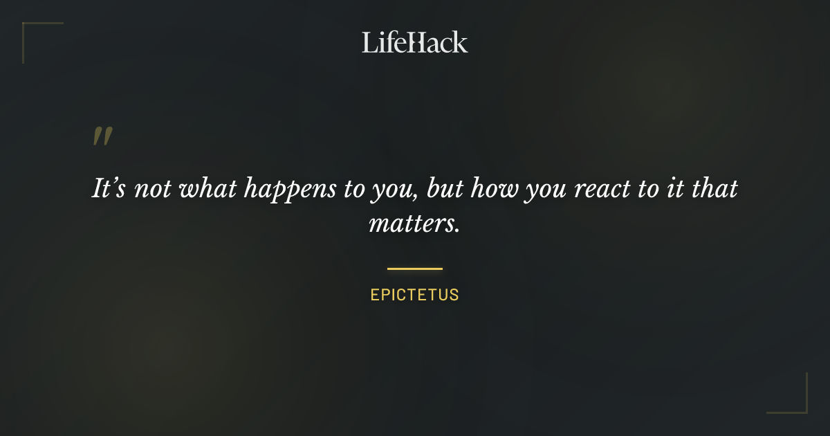 Quote by Epictetus