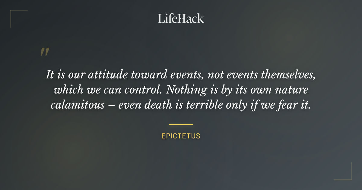 Quote by Epictetus