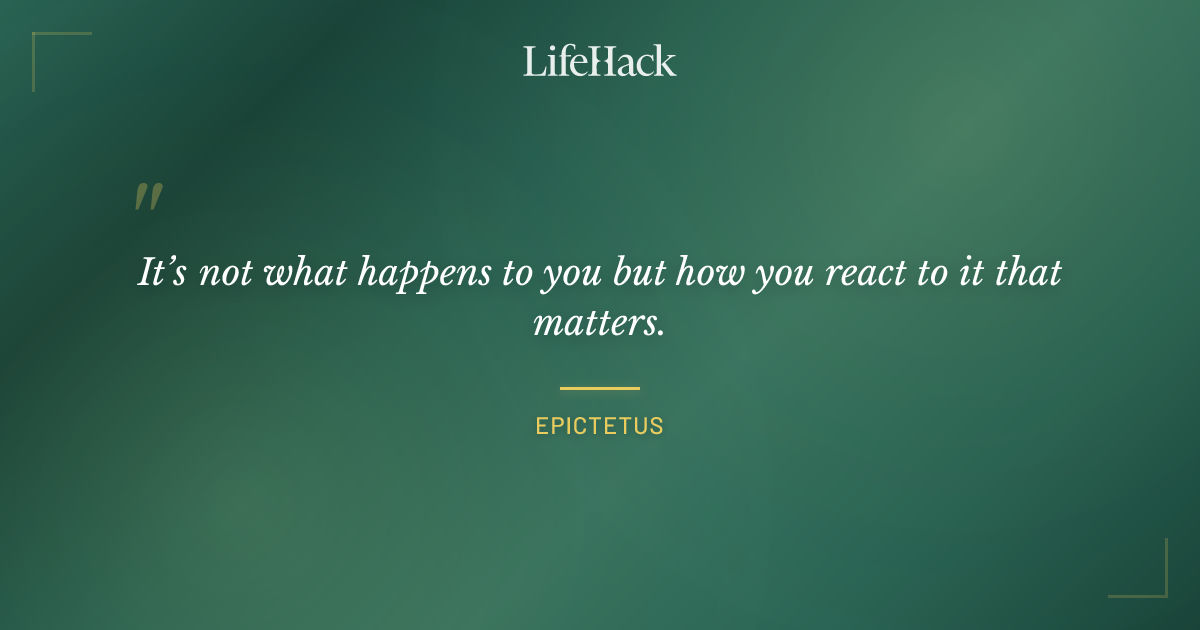 Quote by Epictetus