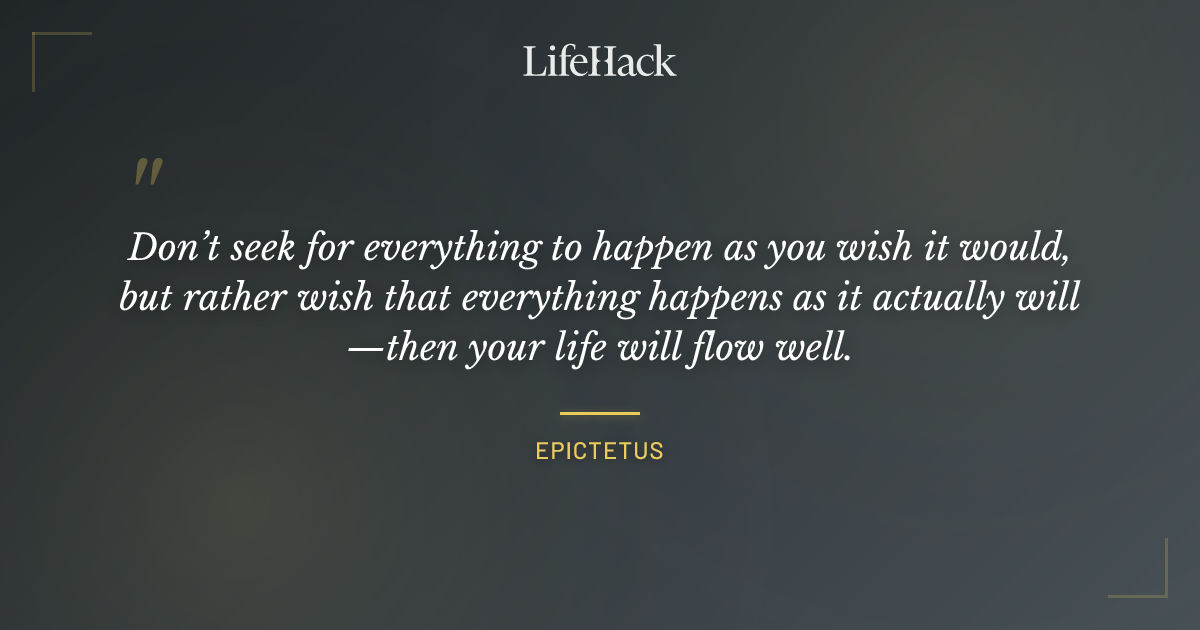 Quote by Epictetus