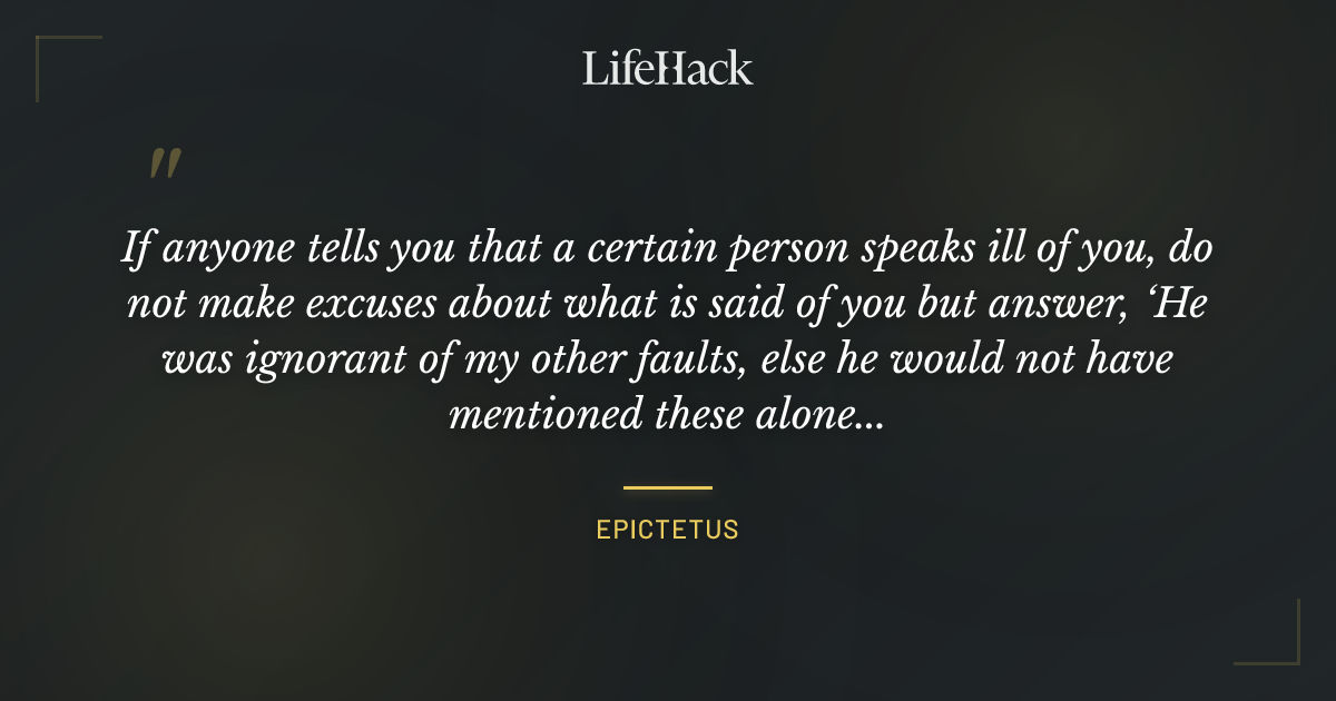 Quote by Epictetus