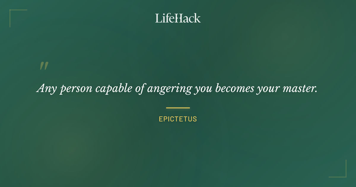 Quote by Epictetus