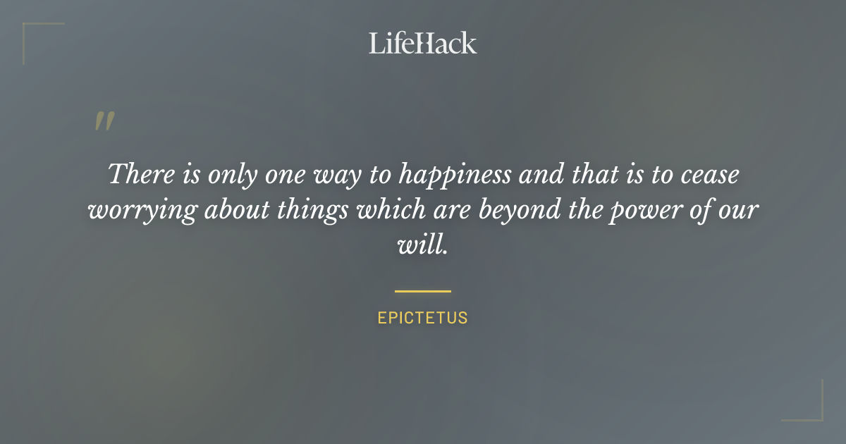 Quote by Epictetus