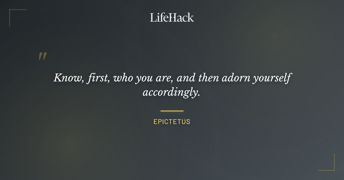 Quote by Epictetus
