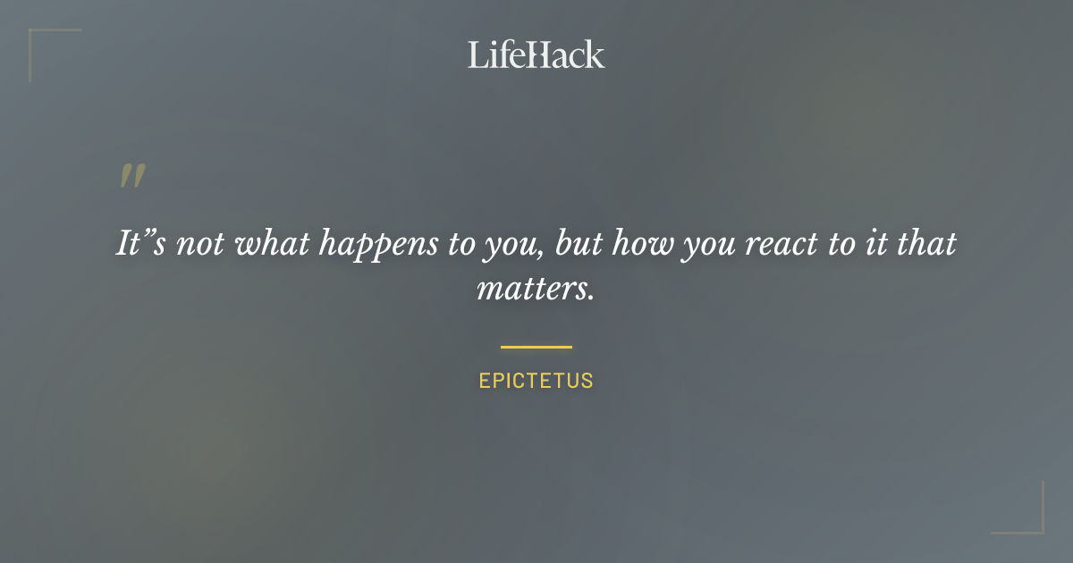 Quote by Epictetus