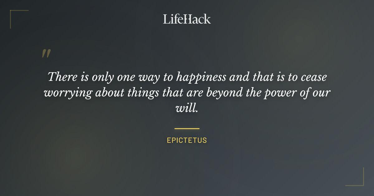 Quote by Epictetus