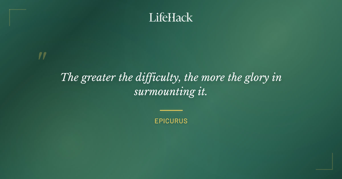 Quote by Epicurus
