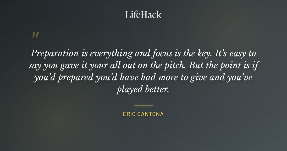 Quote by Eric Cantona