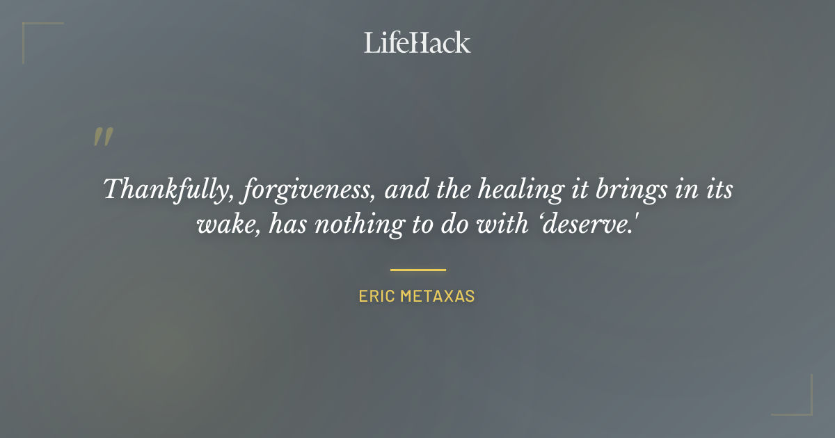 Quote by Eric Metaxas