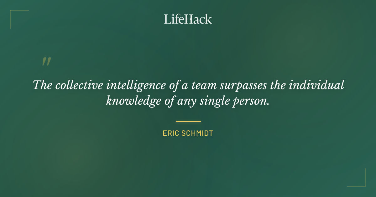 Quote by Eric Schmidt