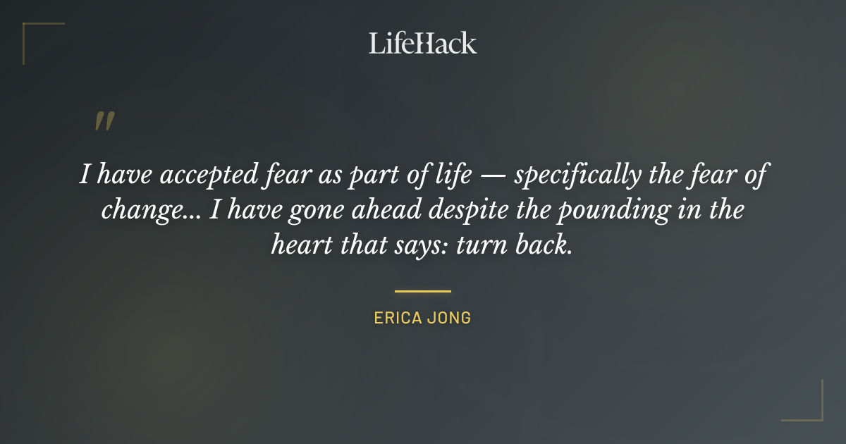 Quote by Erica Jong