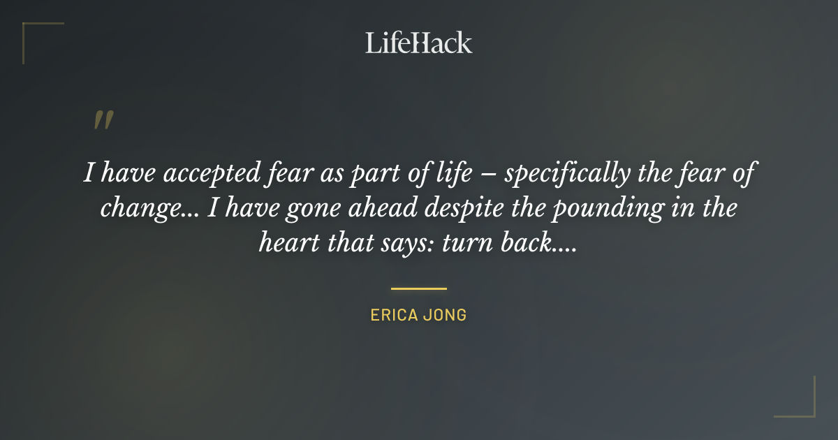 Quote by Erica Jong