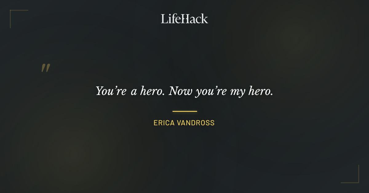 Quote by Erica Vandross