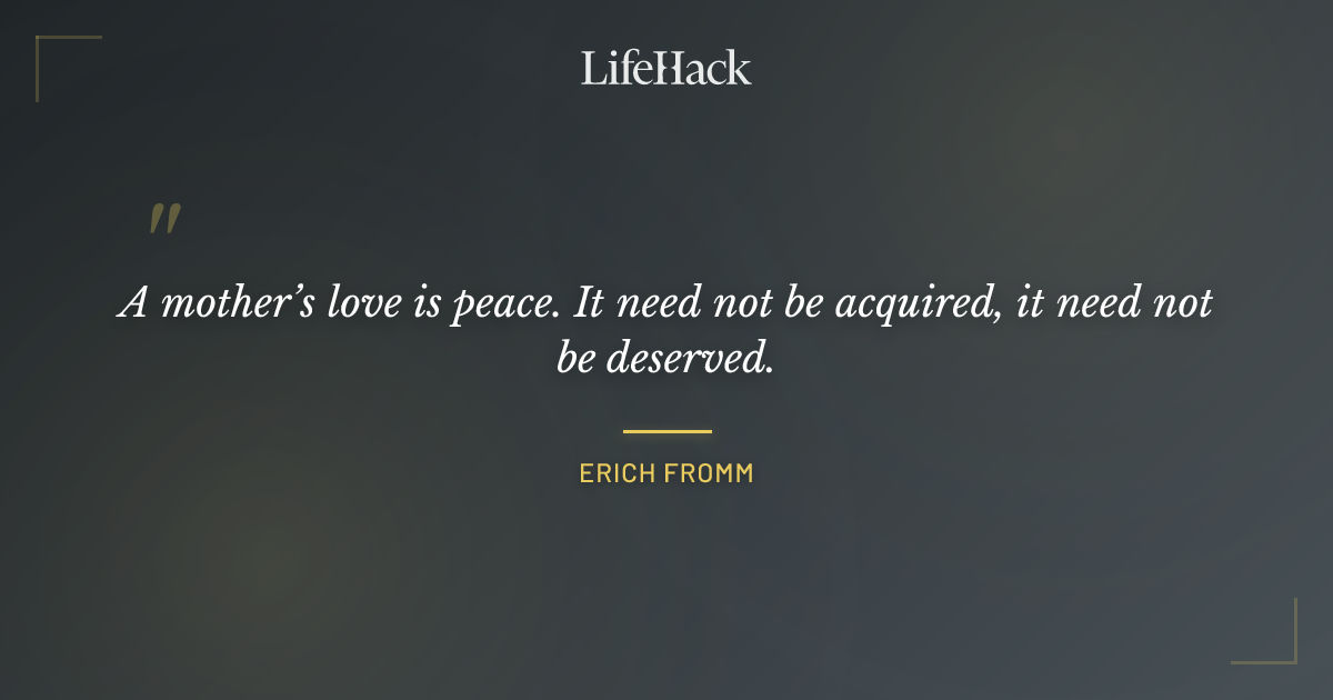 Quote by Erich Fromm