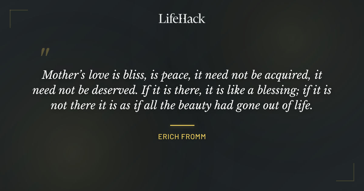 Quote by Erich Fromm