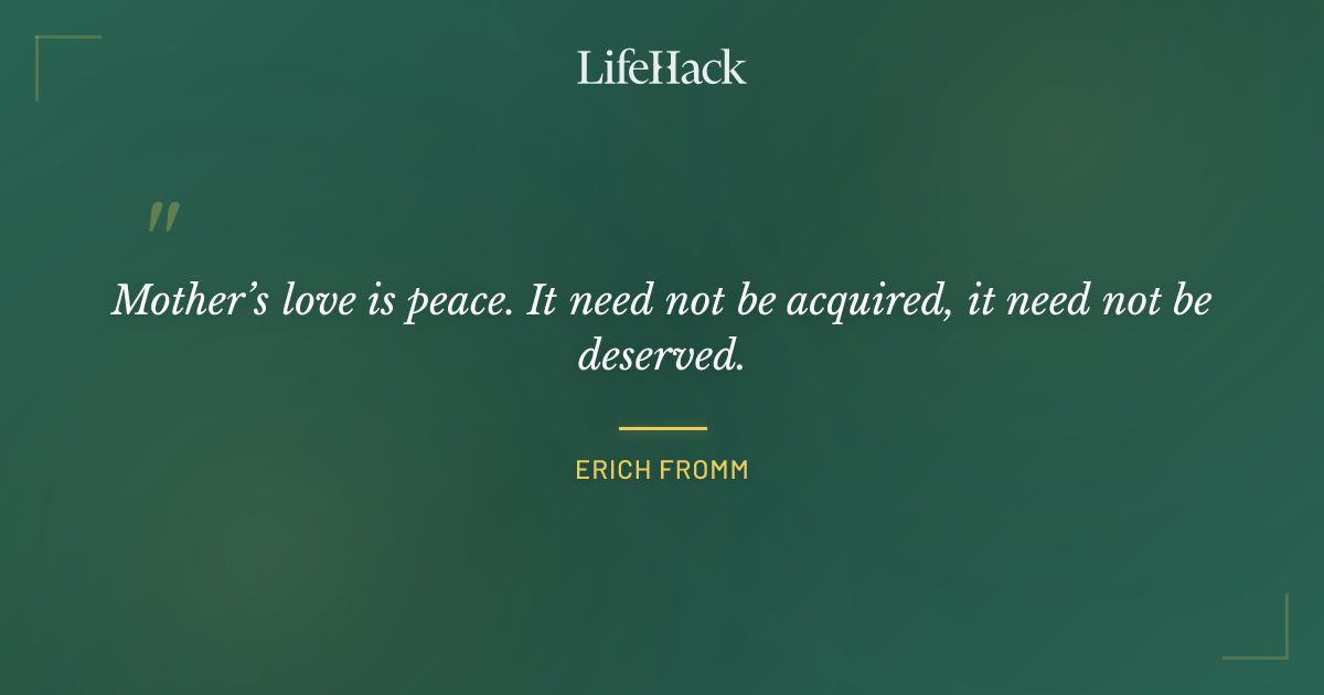 Quote by Erich Fromm