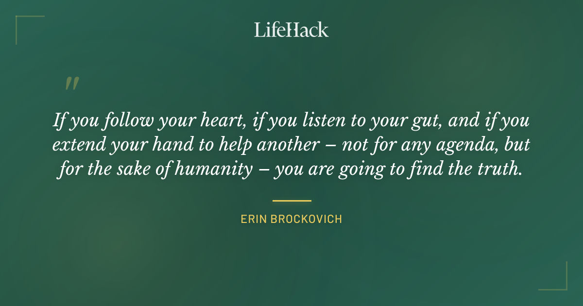 Quote by Erin Brockovich