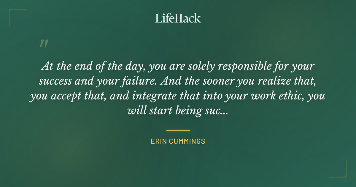 Quote by Erin Cummings