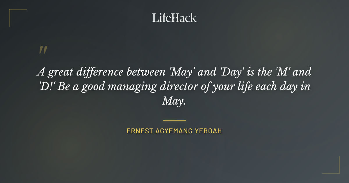 Quote by Ernest Agyemang Yeboah