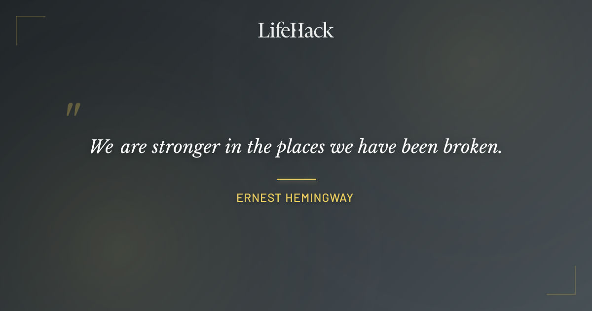 Quote by Ernest Hemingway